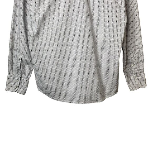 Wrangler 20X Competition Advance Comfort Mens Medium Snap Button Western Shirt - Picture 9 of 12